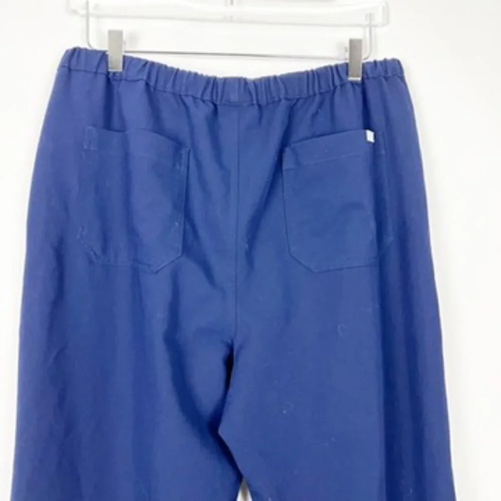 Figs Technical Collection Pisco Basic Scrub Pants Men's Size XL Navy Pull On